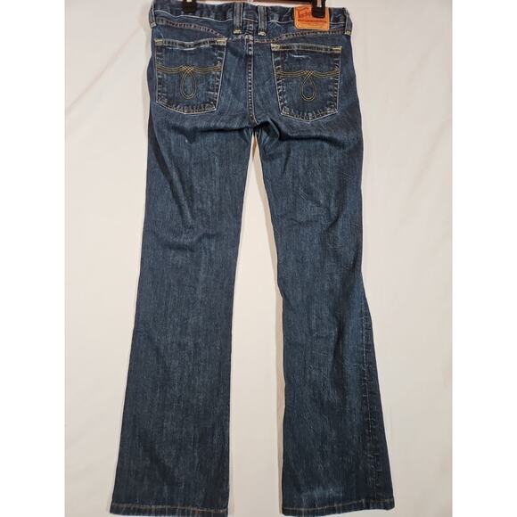 Vintage Lucky Brand Jeans Lola Boot Cut Women's Size 8/29 32x31* Made In USA Y2K - Picture 4 of 12
